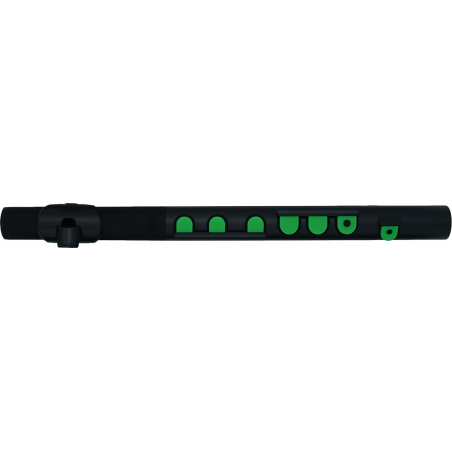 Nuvo N430TBGN - Flûte traversière d'éveil abs noire et verte