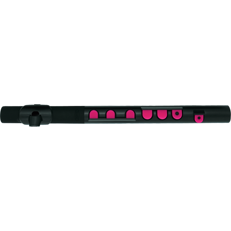 Nuvo N430TBPK - Flûte traversière d'éveil abs noire et rose