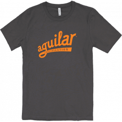 Aguilar - T-shirt gris-orange medium
