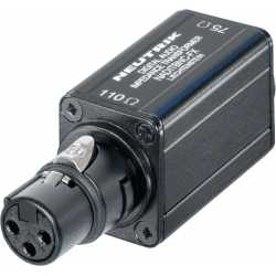 Neutrik NADITBNC-FX - adaptateur XLR femelle - BNC femelle