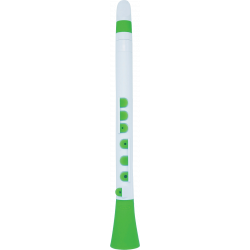 Nuvo N430DWGN - Clarinette d'éveil abs blanche et verte