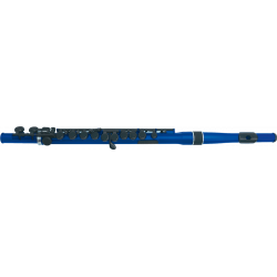 Nuvo N235SFBB - Flûte traversière abs bleu métallique et noire