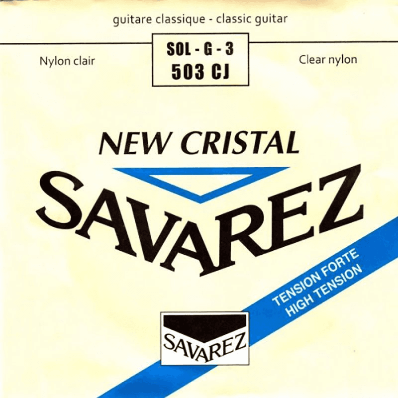 Savarez 503CJ - 3eme forte new cristal - corde au détail