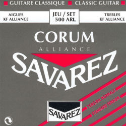 Savarez 500ARL - Alliance corum rouge longue - Jeu guitare classique