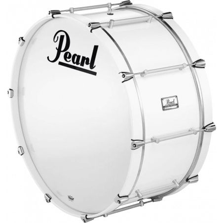 Pearl BDP2614-109 - Grosse caisse pipe band 26x14'' arctic white
