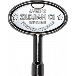 Zildjian zkey - clé d'accordage batterie chromé avec logo zildjian
