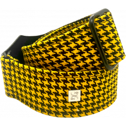Get'm Get'm - Sangle  Fly Hounds Tooth Yellow