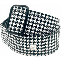 Get'm Get'm - Sangle  Fly Hounds Tooth White