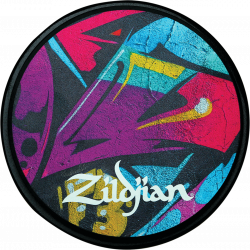 Zildjian zxppgra12 - zildjian graffiti practice pad 12''