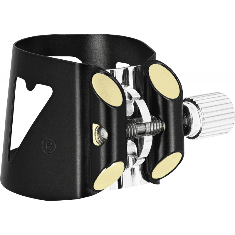 Vandoren LC01BP - Ligature optimum noire clarinette sib + couvre-bec plastique