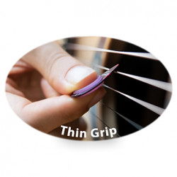IZIPICK - 1 médiator Thin Grip - Bleu foncé