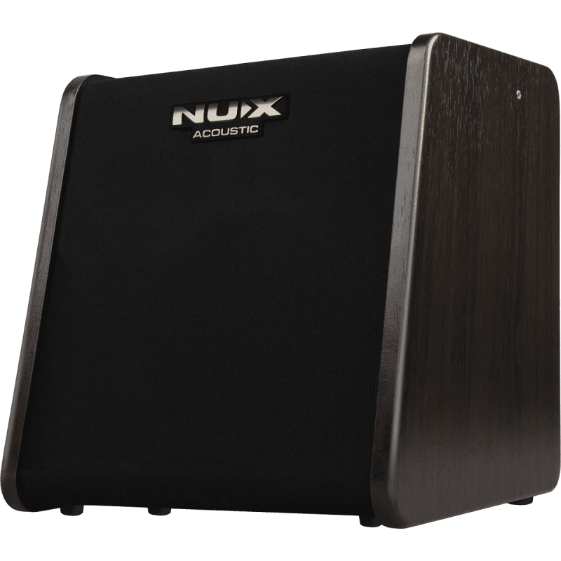 Nux STAGEMAN2-AC80 - Ampli acoustique 80 watts sur batterie 2 canaux - bluetooth + fx/ir/drum/looper