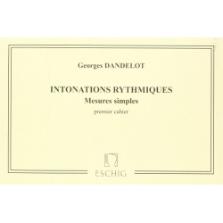 Intonations Rythmiques 1 - Georges Dandelot