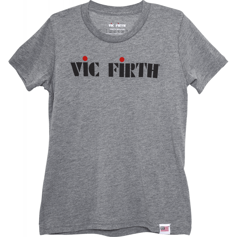 Vic Firth - Youth logo tee S