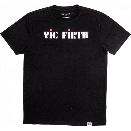 Vic Firth - Black logo tee XL