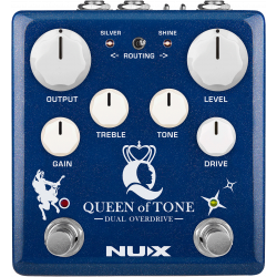 Nux QUEENOFTONE-OD - Pédale d'overdrive double - horseman + morningstar