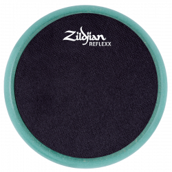Zildjian zxpprcg06 - pad d'entrainement reflexx 6'' vert