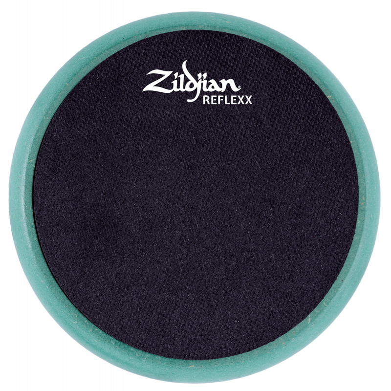 Zildjian zxpprcg06 - pad d'entrainement reflexx 6'' vert