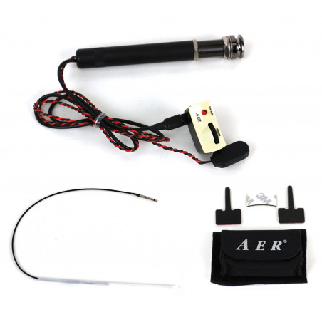 AER AER-DOT – préamplificateur avec capteur piezo, montage sur embase jack