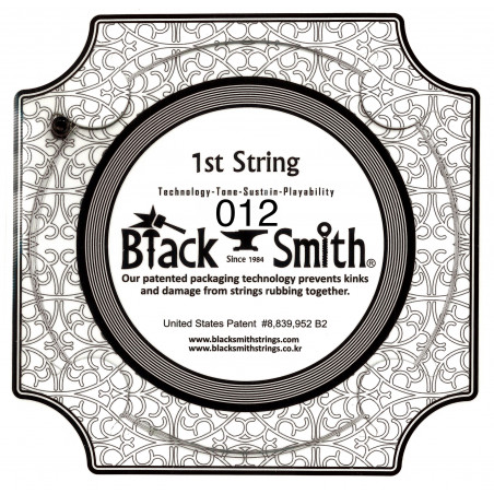 Black smith NW012 - Corde 012 pour guitare électrique/acoustique