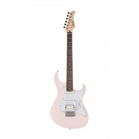 Cort G200SP – Guitare électrique -  corps peuplier, manche érable – rose pastel