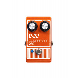 Dod Pédale Compressor 280 - True Bypass, orange métallisé