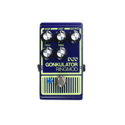 Dod Pédale Gonkulator - ring modulator avec distorsion – True Bypass, bleu