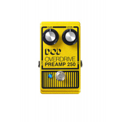 Dod OVERDRIVEP250 - Pédale d'overdrive - True Bypass, jaune métallisé