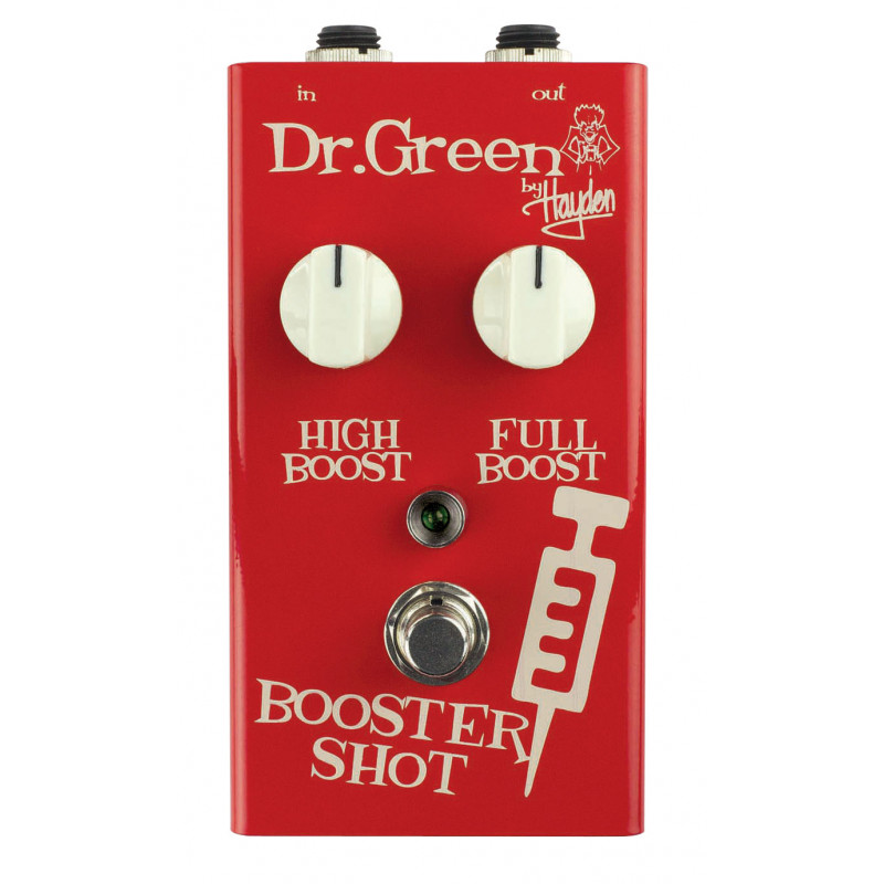 Dr Green - Pédale booster guitare – Booster Shot