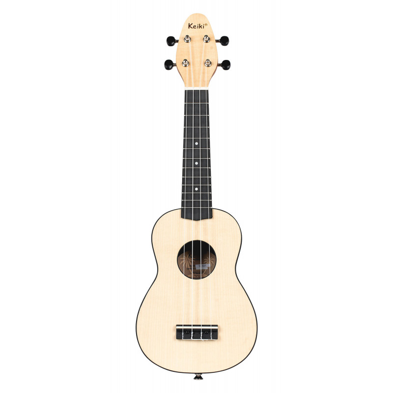 Keiki K2-MAP - Pack ukulele soprano keiki erable