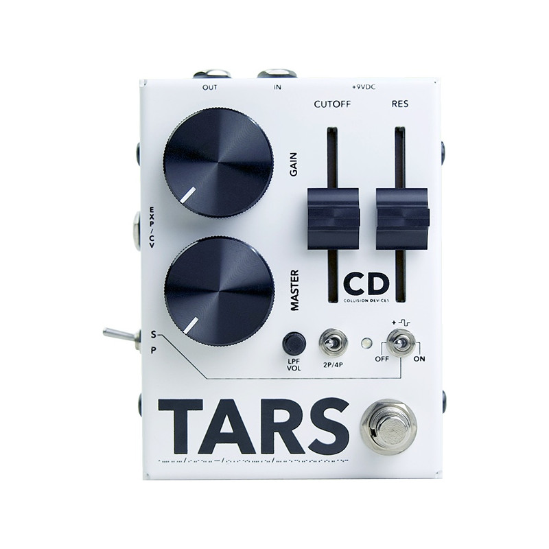 Collision Devices TARS Black on White - Pédale Fuzz