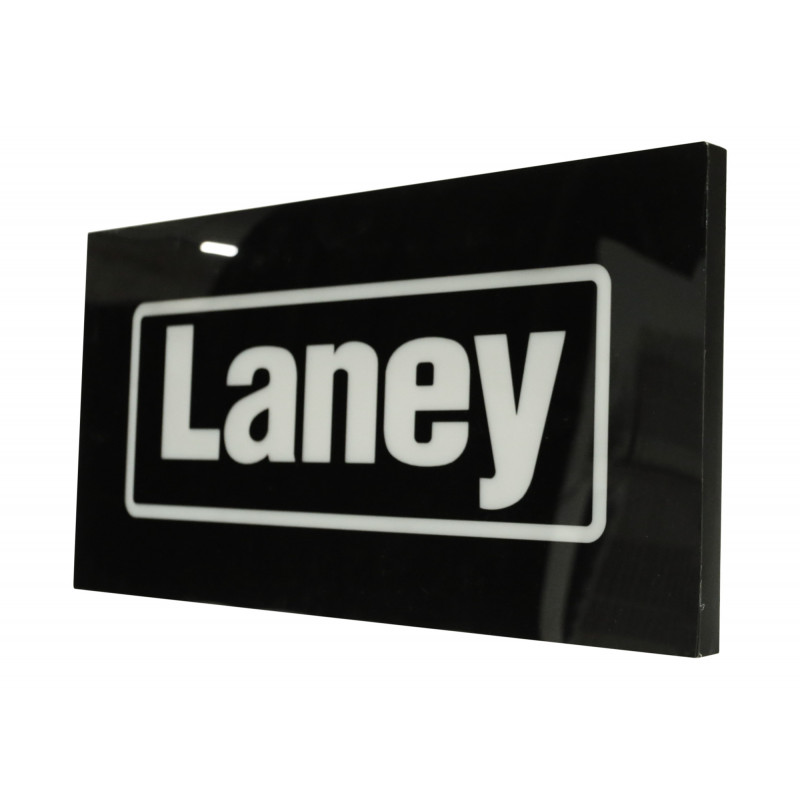 Laney LIS-2650 - Enseigne lumineuse noir et blanc