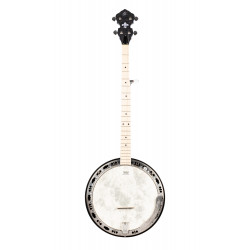 Ortega OBJE400TCO-L - Banjo ortega, 5 cordes, gris, gaucher