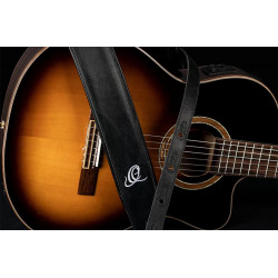 Ortega OSCL-3 - Courroie guitare ortega cuir vintage ash