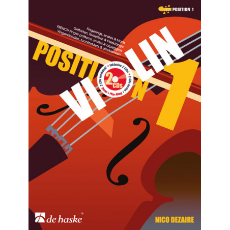 De Haske Violin Position 1 - Nico Dezaire (avec CD's)