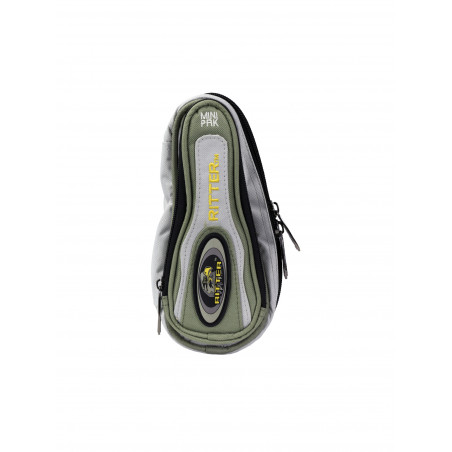 Ritter PCSK - Mini sac, 1 poche, scratch ceinture, gris et kaki