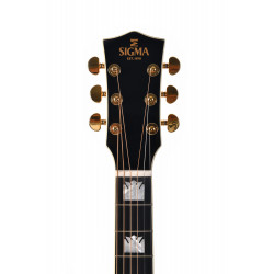Sigma JA-SG200 – Guitare électro acoustique - dreadnought Slope Shoulder - table épicéa massif + soft case