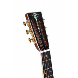 Sigma SDR-45VS – Guitare acoustique dreadnought - série Custom - table épicéa massif + soft case, naturelle