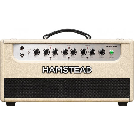 Hamstead Artist 20+RT Head - Tête d'ampli guitare mono-canal à lampes - 20W