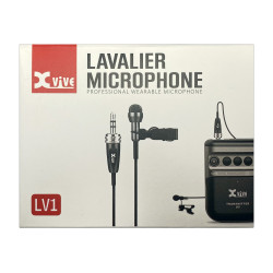 X-vive XVI-LV1 - Micro cravate, noir mat