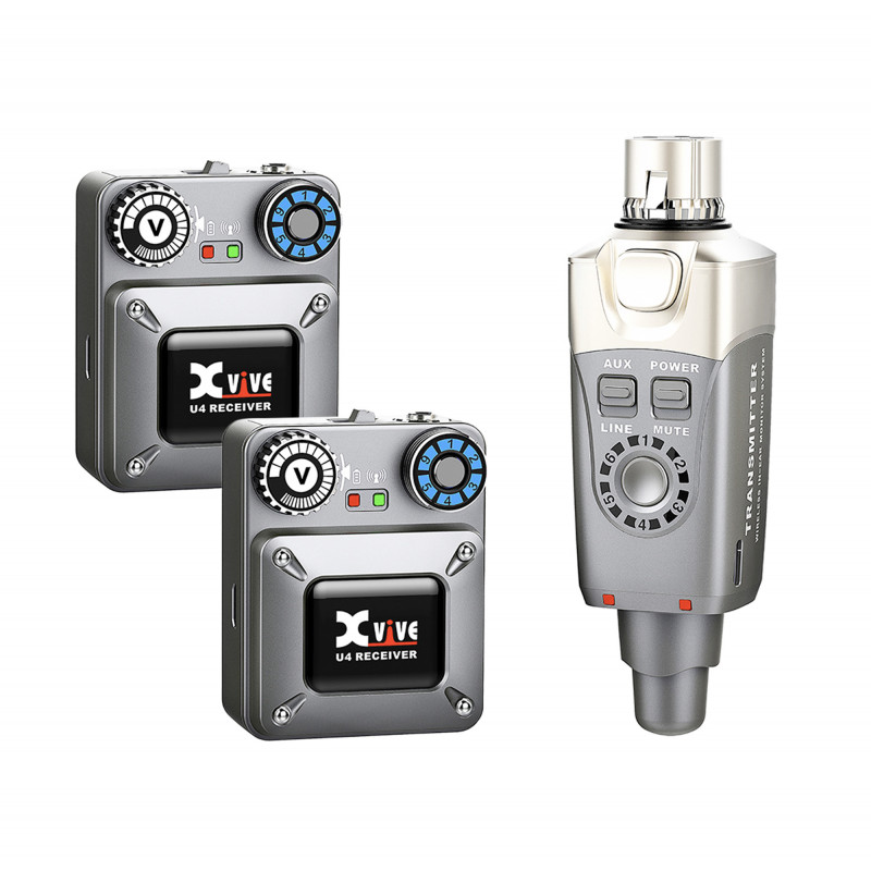 X-vive XVI-U4R2 - Système hf in-ear monitor