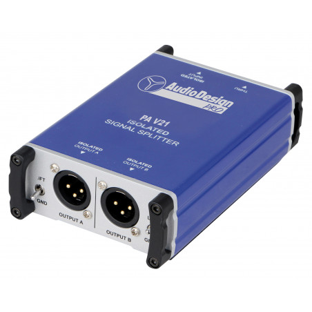 Audiodesign PAV21 – Séparateur de signal, bleu