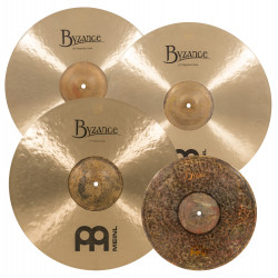 Meinl B5801POL - Pack cymbales byzance polyphonic