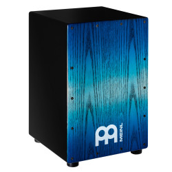 Meinl MCAJ100BK-PBF - Snare cajon headliner pacific blue