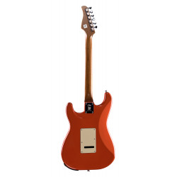 Mooer GTRS-P800RD – Guitare électrique - corps aulne, manche érable flammé torréfié - fiesta red