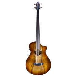 Breedlove PESB66CEFA – Basse acoustique Fretless - pursuit exotic s - fl amber