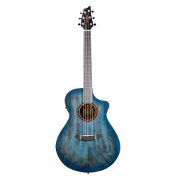 Breedlove PESC66CEBE - Guitare électro acoustique - pursuit exotic s concert – bleu eyes