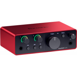 Focusrite SCARLETT4-SOLO - Interface audio 2 in / 2 out - USB-C