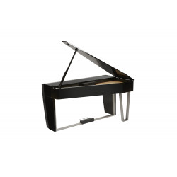 Piano numérique à queue Dexibell Vivo H10MGBKP | 88 notes, toucher lourd hybride