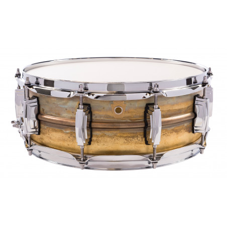 Ludwig LB454R - Caisse claire raw brass 5x14